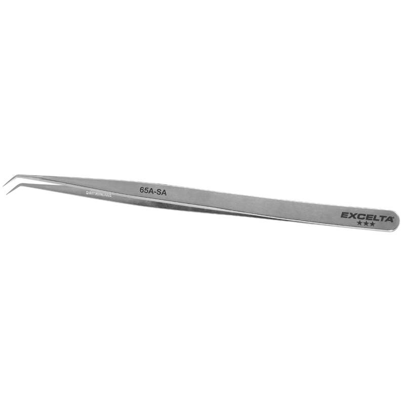 Tweezer - Oblique Fine - Three Star 5.5" Stanless/Anti-magnetic